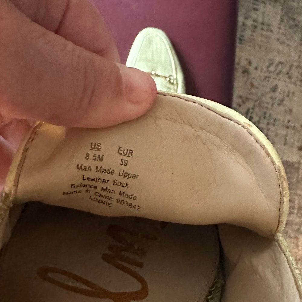 👠 Sam Edelman Mules Rafta 8.5/39 Chartreuse - Picture 5 of 6